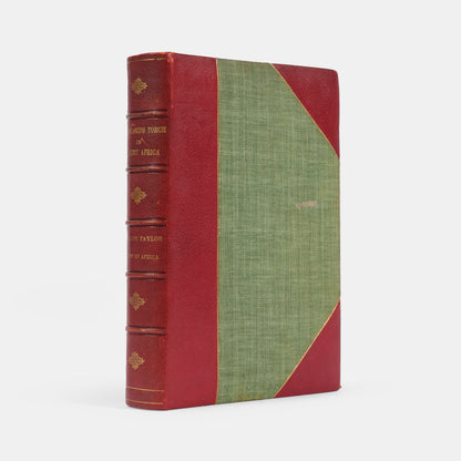 First edition of The Flaming torch in Darkest Africa with an introduction by Henry Morton Stanley, from Stanley's library