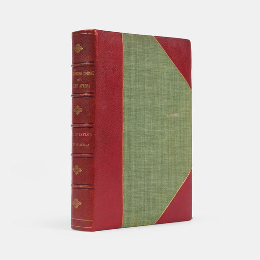 First edition of The Flaming torch in Darkest Africa with an introduction by Henry Morton Stanley, from Stanley's library
