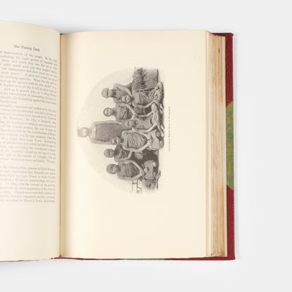 First edition of The Flaming torch in Darkest Africa with an introduction by Henry Morton Stanley, from Stanley's library