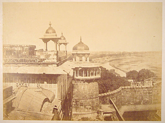 Murray recorded many famous buildings in and around Agra and produced a body of work documenting India's architecture that was  unsurpassed in the 1800s 