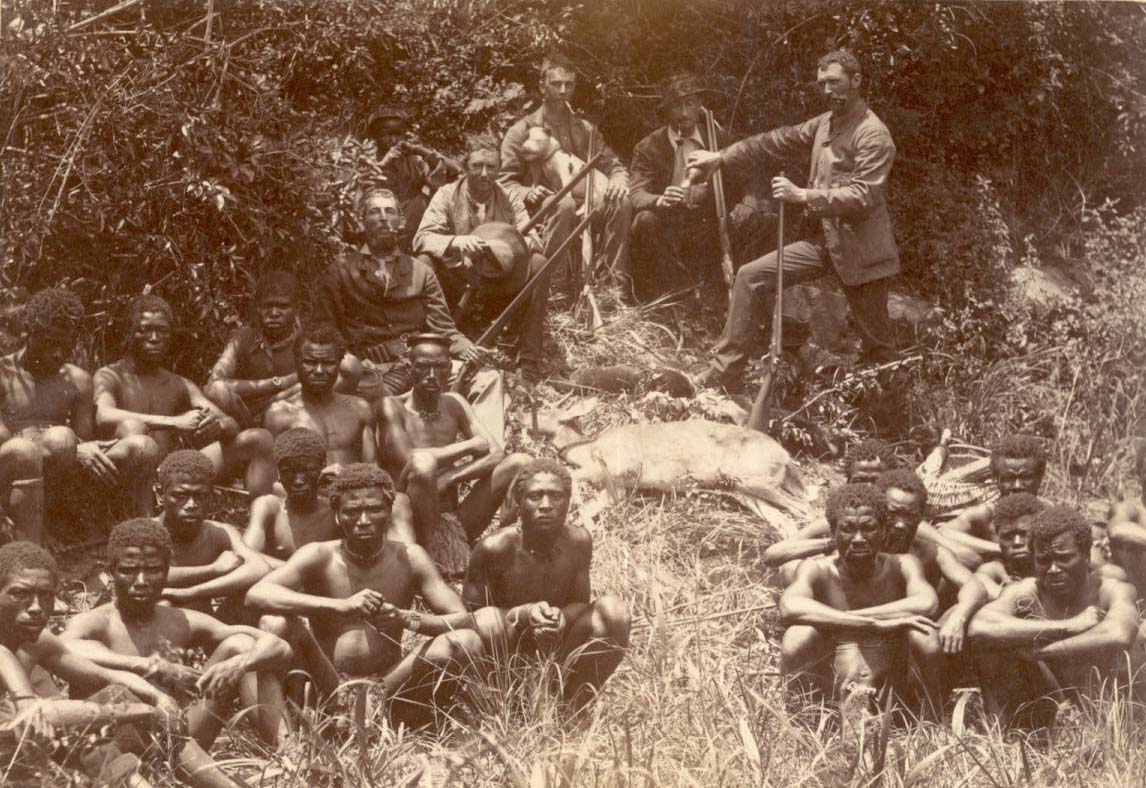 Group of Hunters, South Africa