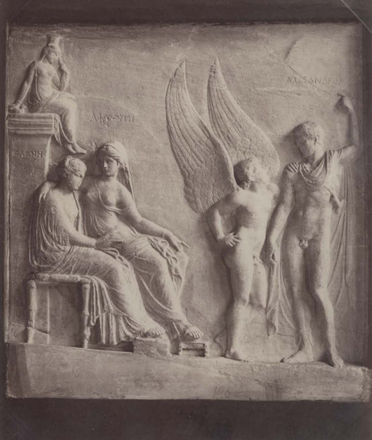 Seduction of Helen - Naples Relief.