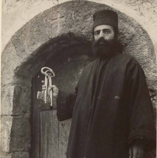 The Monastery of St. Sabba, Palestine (portrait)