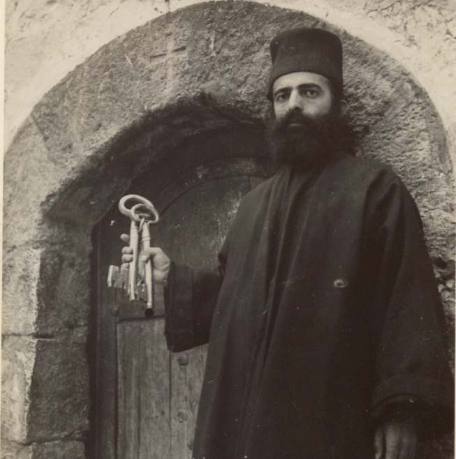 The Monastery of St. Sabba, Palestine (portrait)