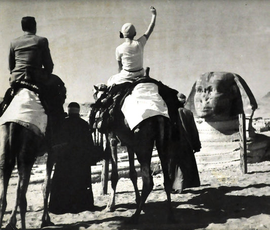 Egypt Waving.