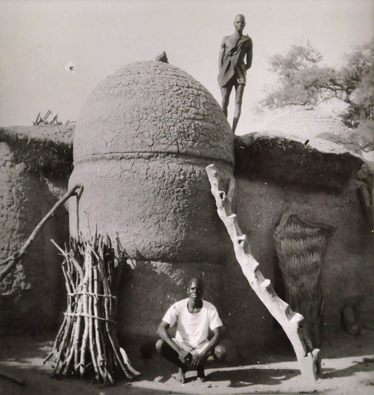 Millet Store In A Village, Cameroons.