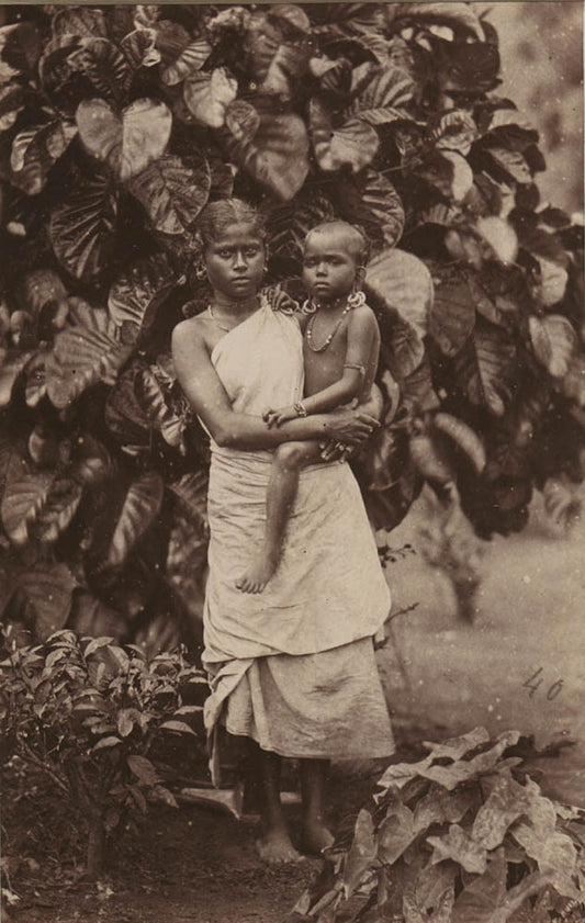 [Sinhalese Woman and Child].