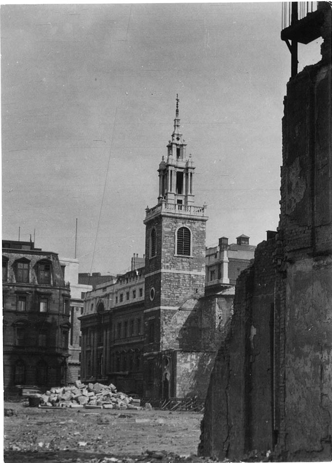 St. Stephen Walbrook, [City centre, London].