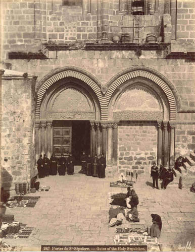 Gates of the Holy Sepulchre.
