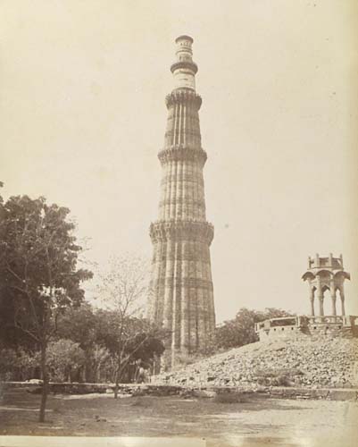 [The Qutab Minar, Delhi].