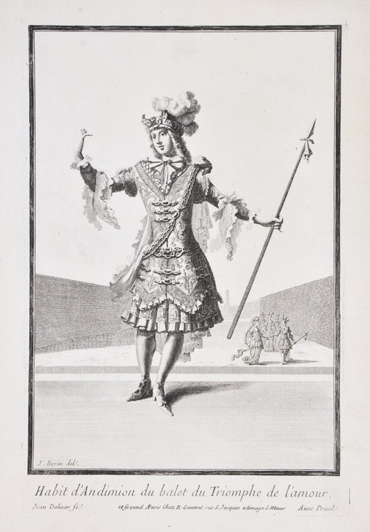 Habit d'Andimion du balet de Triomphe de l'amour.
