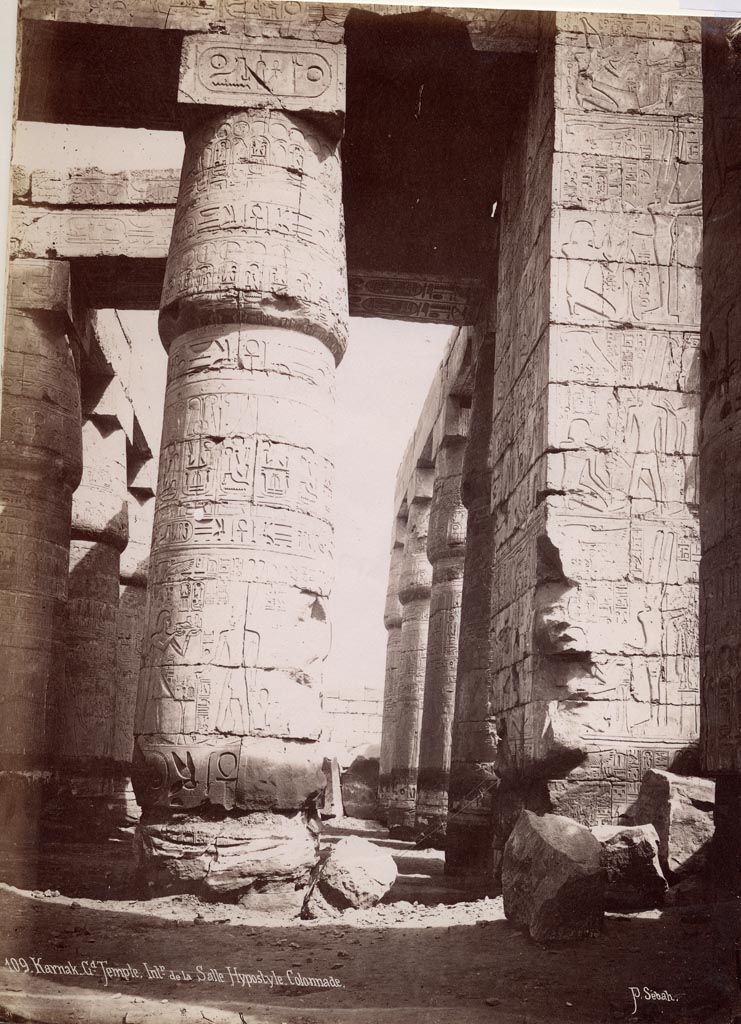 [Temple at Karnak].