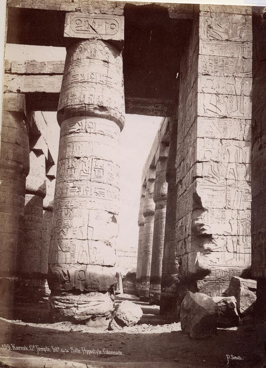 [Temple at Karnak].