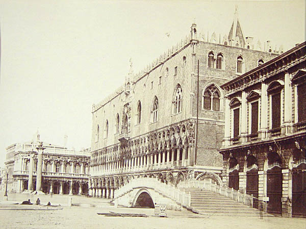 [Piazza in Front of the Doge Palace, Venice].