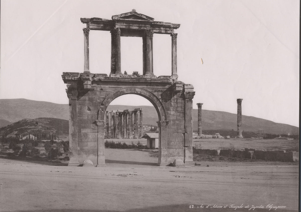 [Arch of Hadrian and Temple of Jupiter].