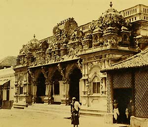 [Temple, Ceylon].