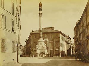 Piazza di Spagna.