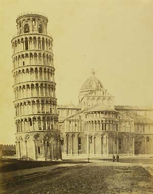 [Leaning tower of Pisa].