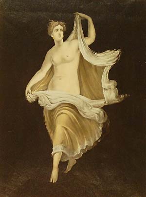 [Fresco in Naples Museum].