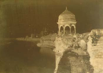 [The Taj Mahal from the east].