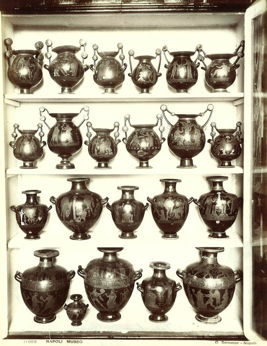 [Display Cabinet With Vases].