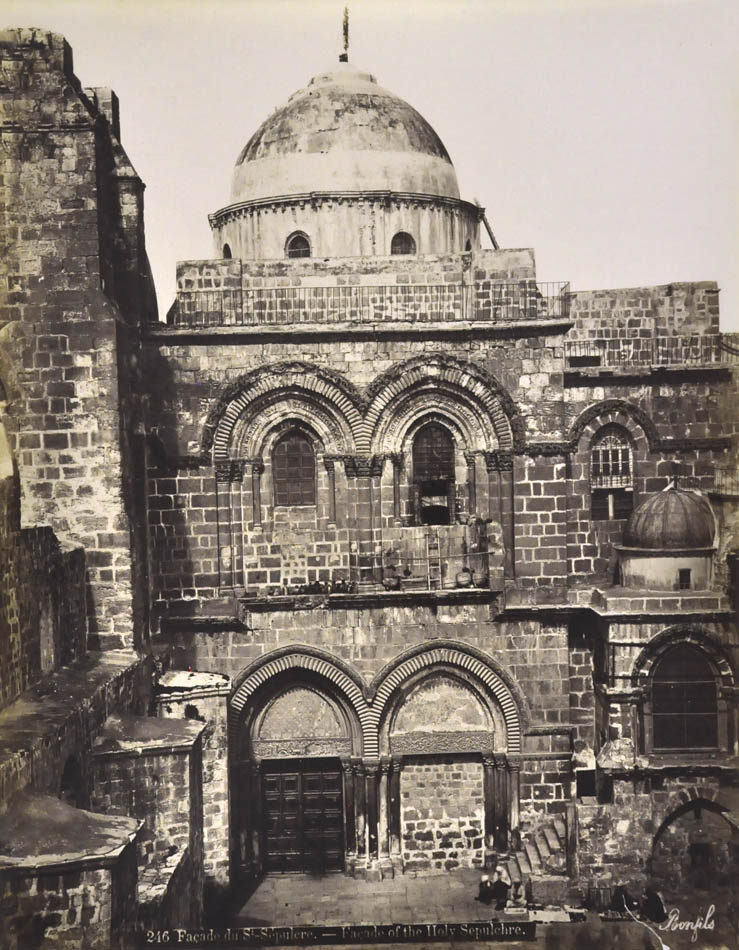 Facade of the Holy Sepulchre.