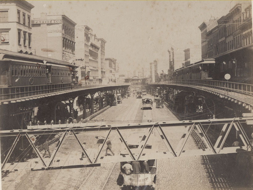[Elevated Railway Network, New York].