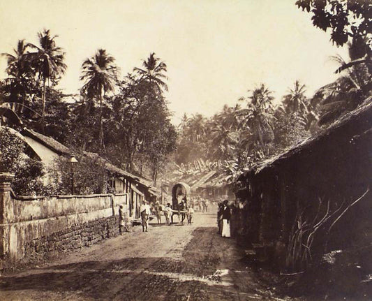 [Village scene].