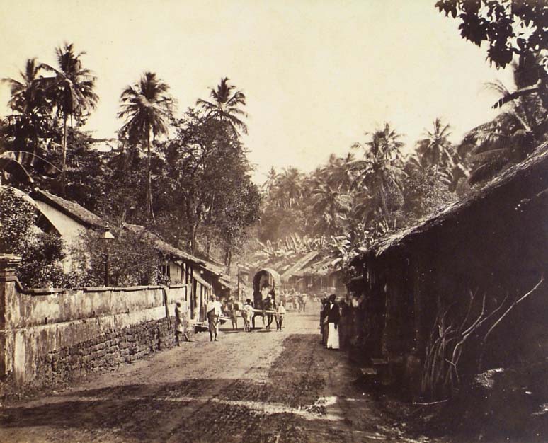 [Village scene].