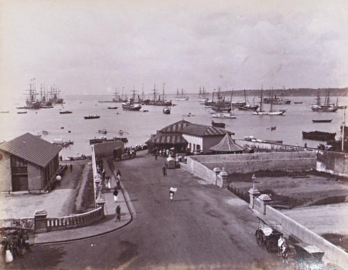 [Colombo port, Ceylon].