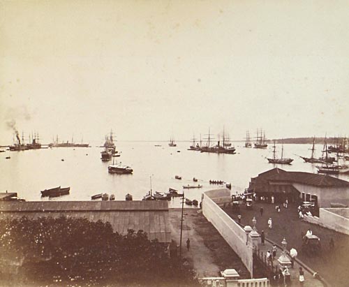 [Colombo harbour, Ceylon].