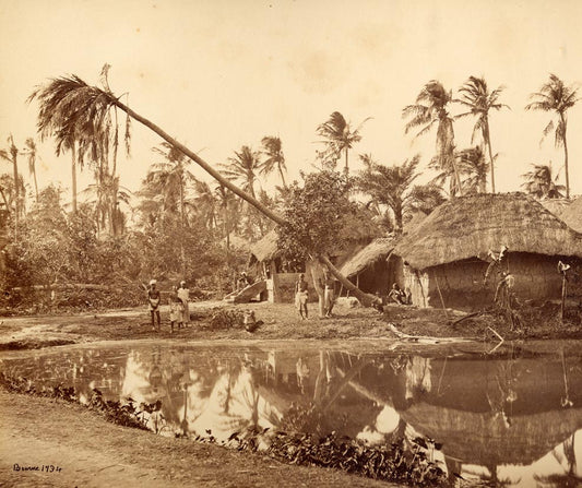 Rustic scene in Bengal.