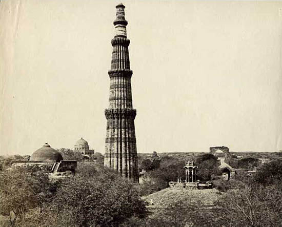 [The Kutub Minar].