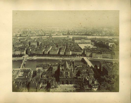 Vue Générale prise de l'Eglise de Fourviere.
