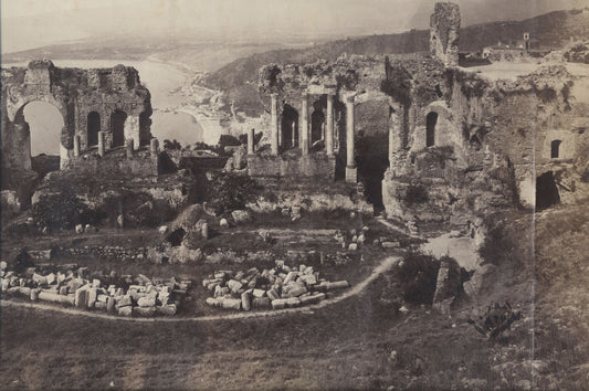 Greek theatre, Taormina, Sicily.