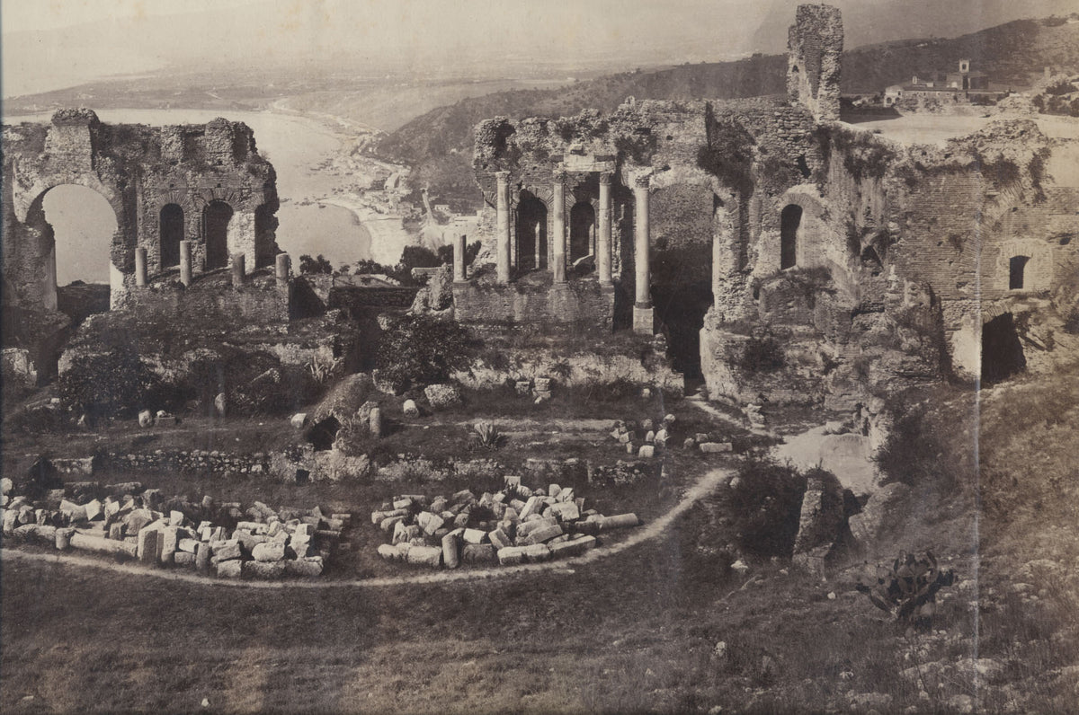 Greek theatre, Taormina, Sicily.