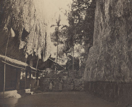 [Temple of the rock, Ceylon].