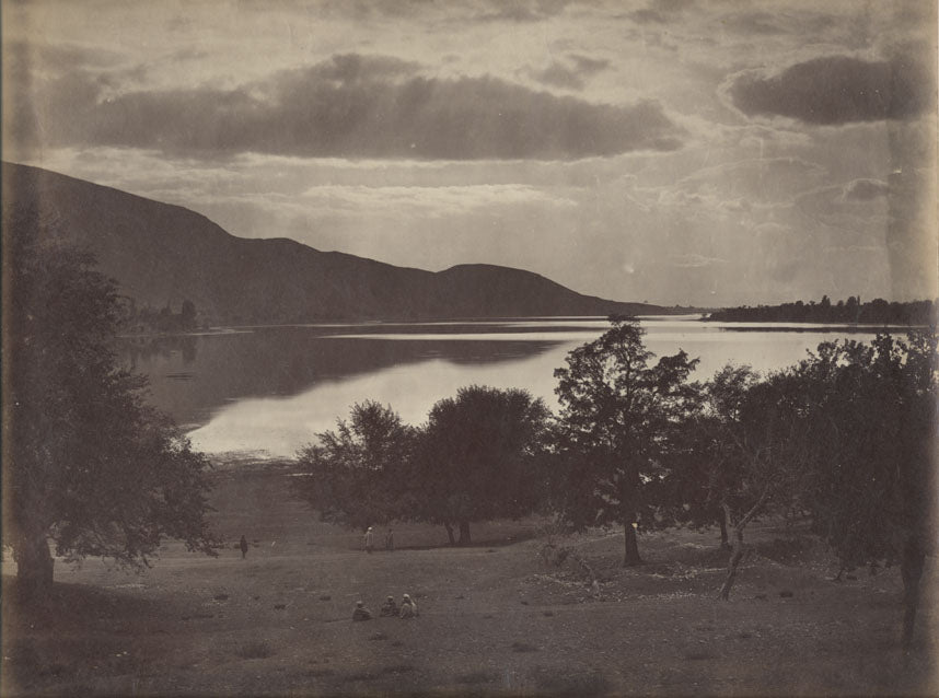 [Manasbul lake, Kashmir].
