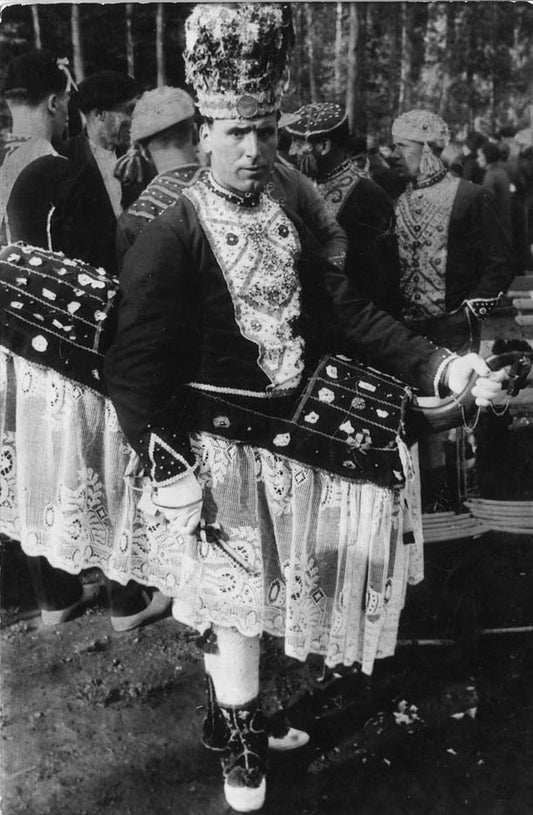 Basque dancing group, Spain.
