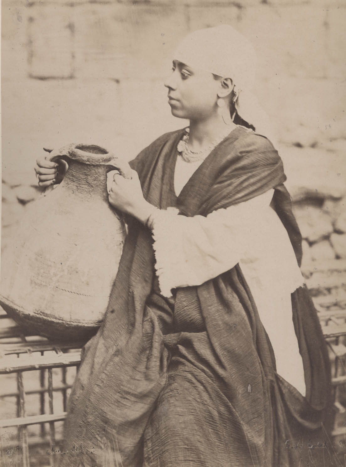 [Water carrier, Egypt].