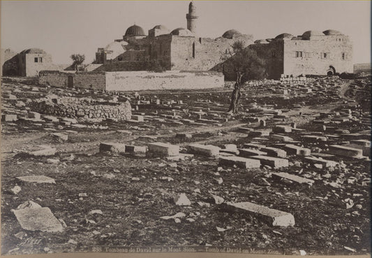 Tomb of David on Mount Zion.