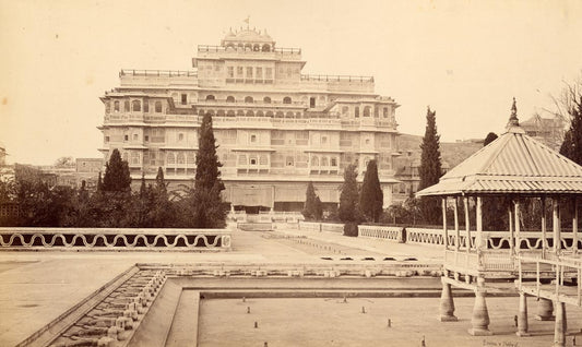The Indur Mahal (Chandra Mahal), Jaipur, Rajasthan.