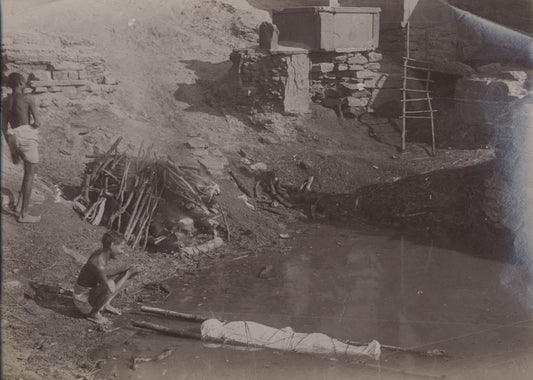 Cremation ghats.
