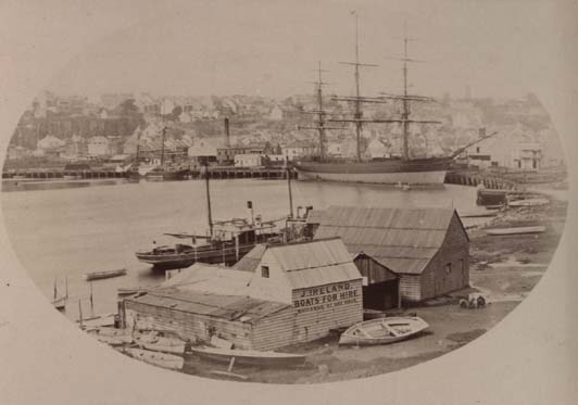 Sydney port.