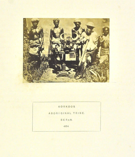 Korkoos Aborginal Tribe, Berar. No. 404.