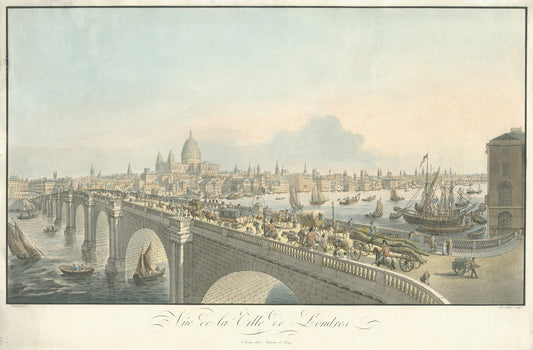 Vûe de la Ville de Londres.
