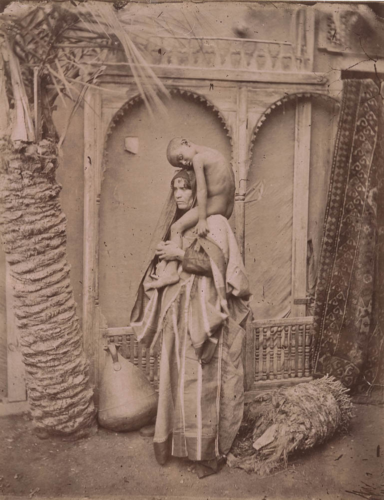 [Mother and child].