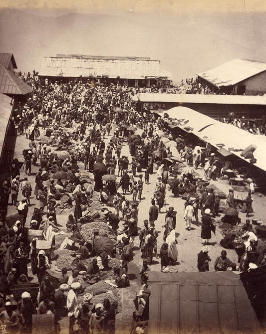 Bazaar, Darjeeling].