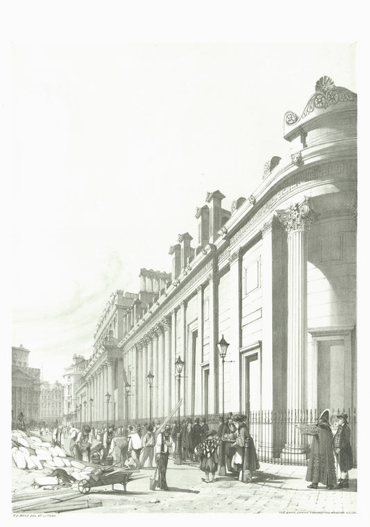 The Bank, looking towards The Mansion House.