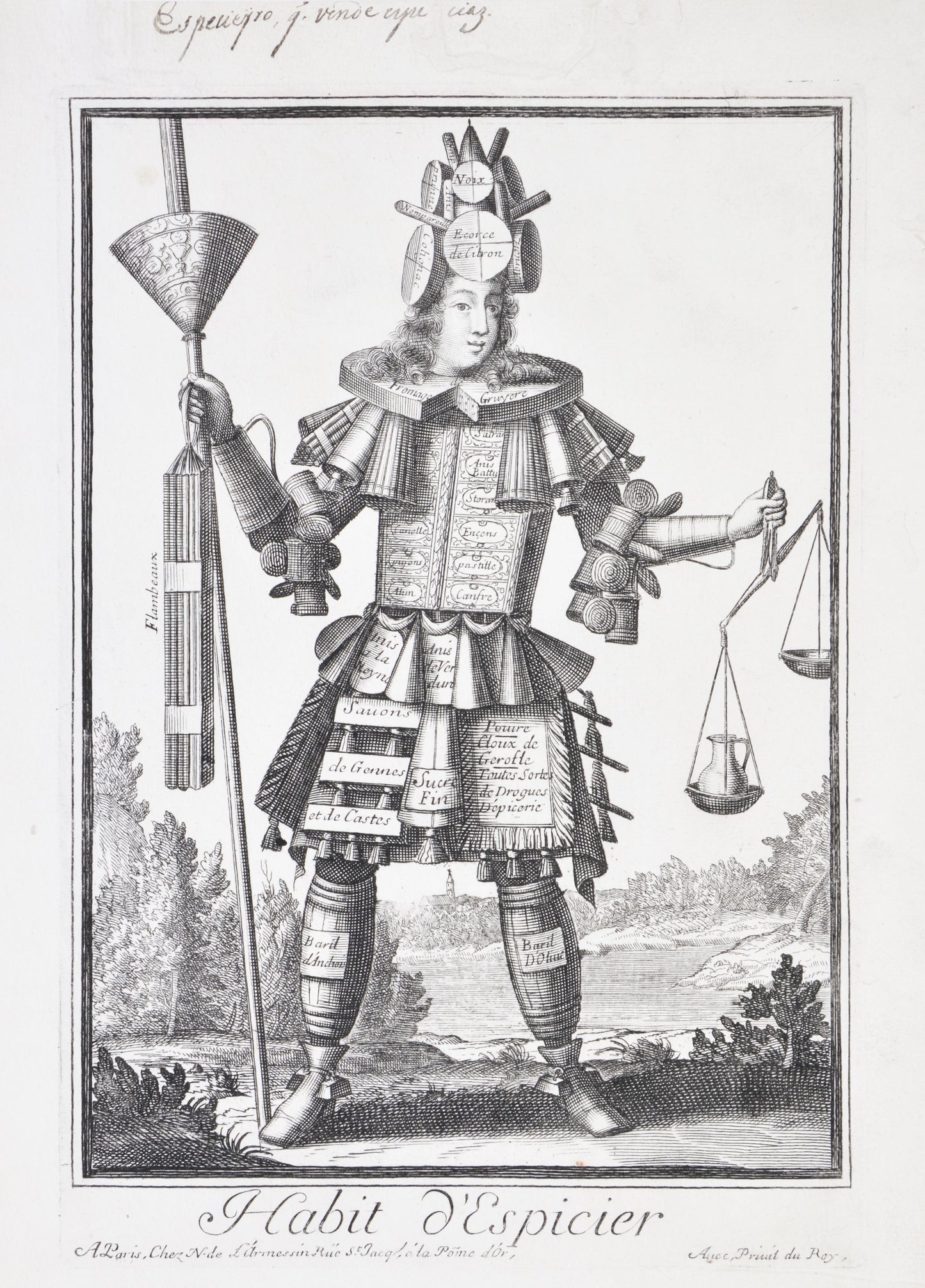 Habit d'Espicier.